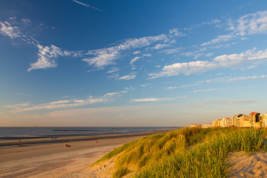 Skyline Belgian coast