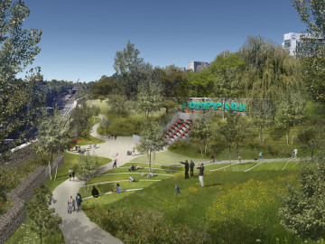 Feu vert pour l'avant-projet de Pomppark Zuid
