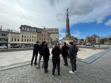 Stadswandeling door Brussel met team Water (deel 2)